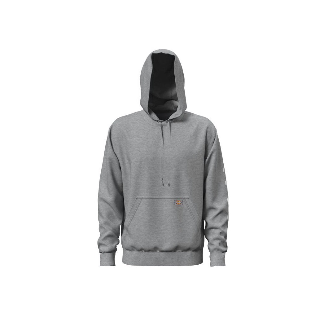 Dickies TW22BHG2X Long Sleeve Men's Hooded Safety Sweatshirt, Gray