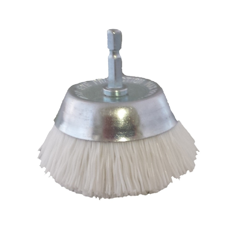 Dico 7200083 Nyalox Crimped Cup Brush, Nylon, 2 Inch