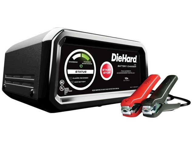 DieHard DH137 Automatic Battery Charger, 12 Volts, 10 Amps