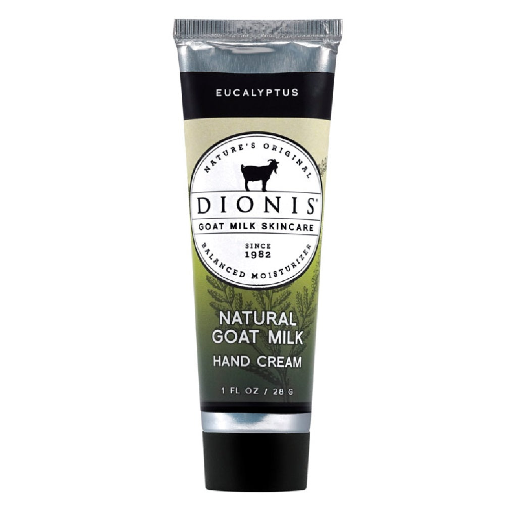 Dionis C23102-4 Goat Milk Hand Cream Eucalyptus Scent, 1 Oz