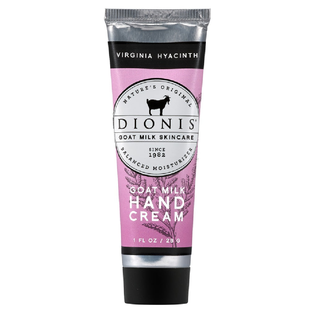 Dionis Z52181-4 Goat Milk Virginia Hyacinth Scent Hand Cream, 1 Oz