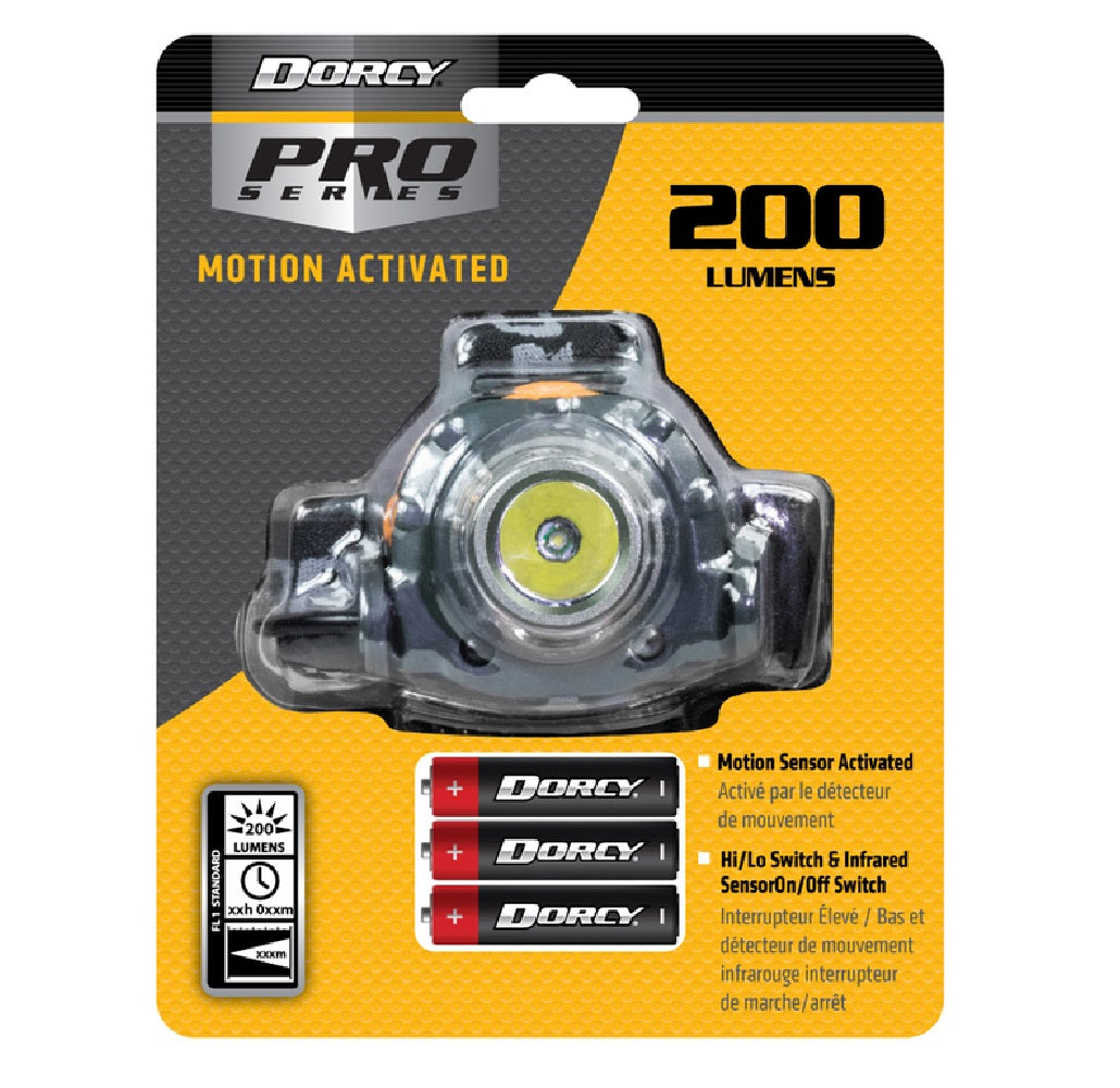 Dorcy 41-2104 DieHard AAA Battery LED Head Lamp, 200 lumens