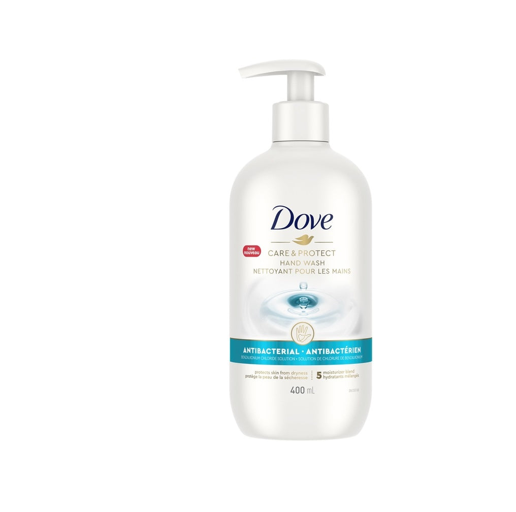 Dove 68429198 Care + Protect Antibacterial Hand Soap, 13.5 oz