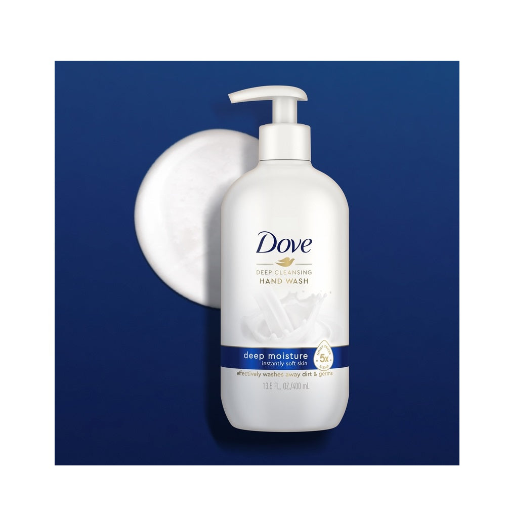 Dove 68426377 Deep Moisture Hand Soap, 13.5 oz