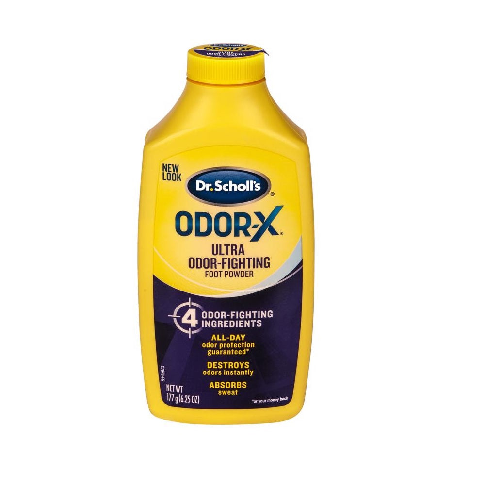 Dr. Scholl's 90000065 Odor-X Boot/Foot Powder, 6.25 Oz
