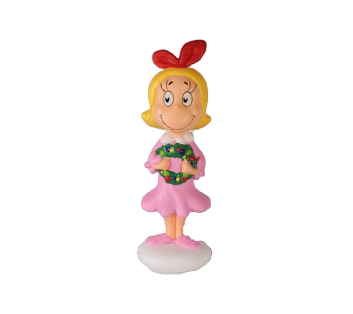 Dr. Seuss 881095 Cindy Lou Who with Wreath Blow Mold, Constant