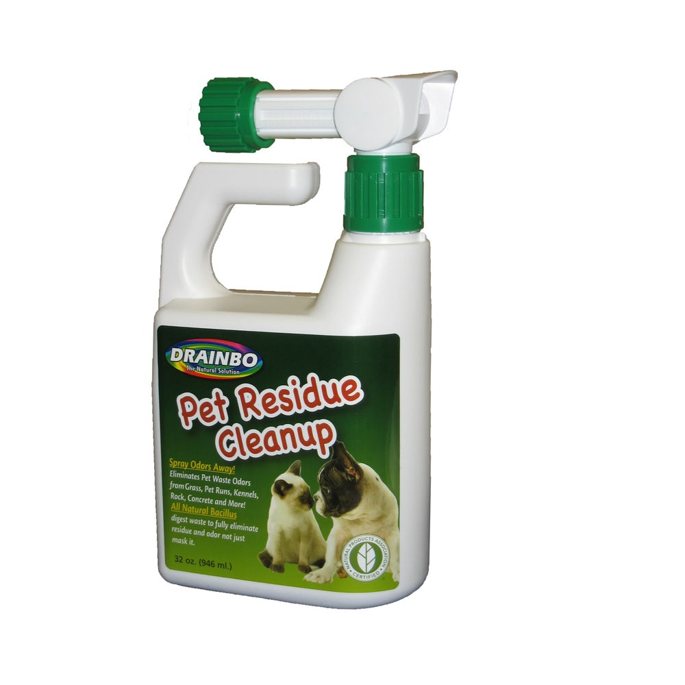 Drainbo 60001 Pet Residue Cleanup, 32 Oz