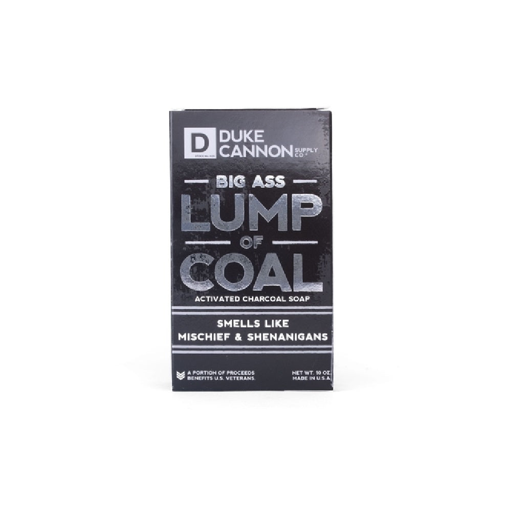 Duke Cannon 01HOLIDAYCOAL1 Lump of Coal Shower Soap, 10 Oz