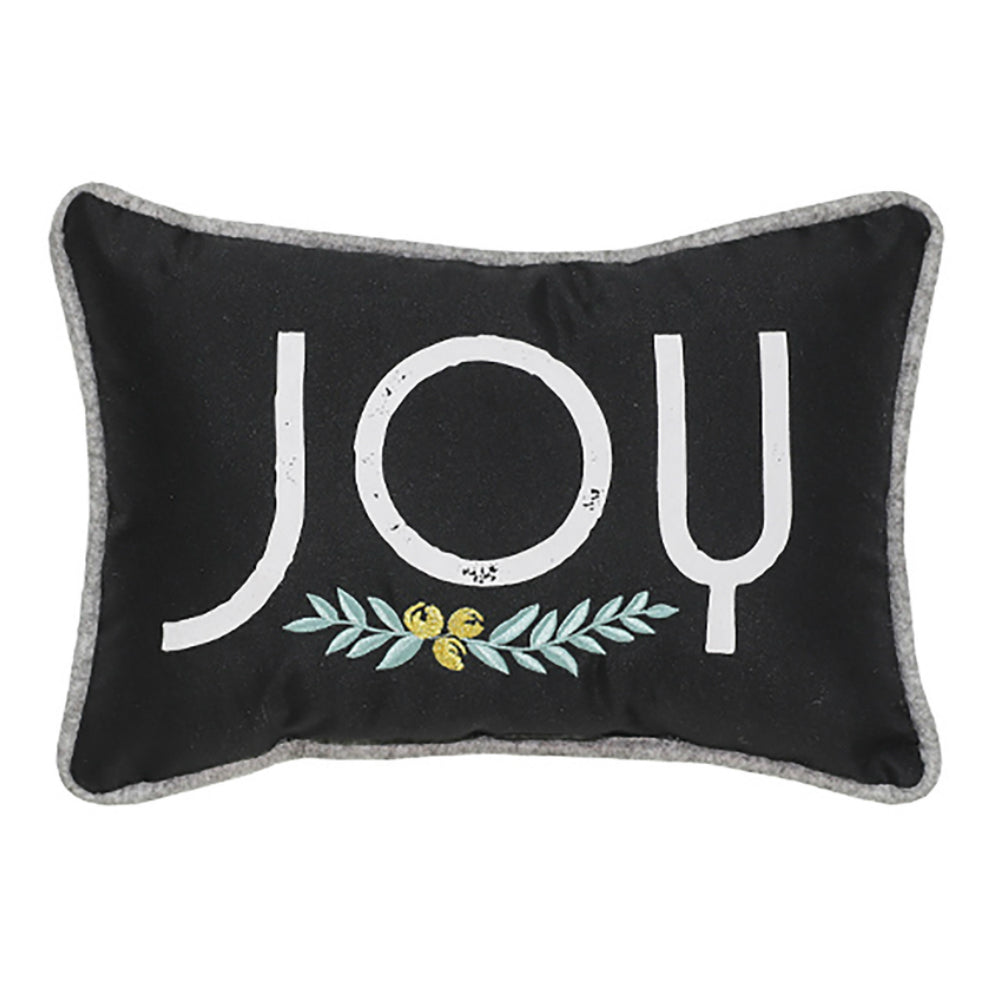 Dyno X0PL212-1 Joy Pillow, Black, 12 In