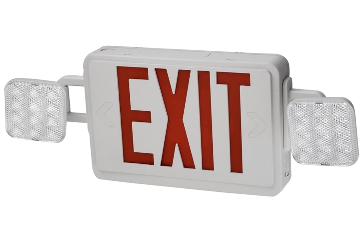 ETI 55502101 Emergency Light LED Exit Sign, 120/277 Volt
