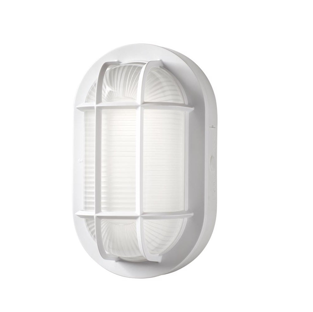 ETI 504071020 TwistFit Switch LED Bulkhead Light, White