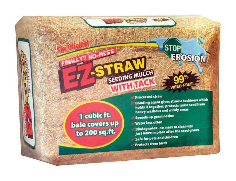 Buy ez straw seeding mulch with tack near me - Online store for seed starting, grass  in USA, on sale, low price, discount deals, coupon code