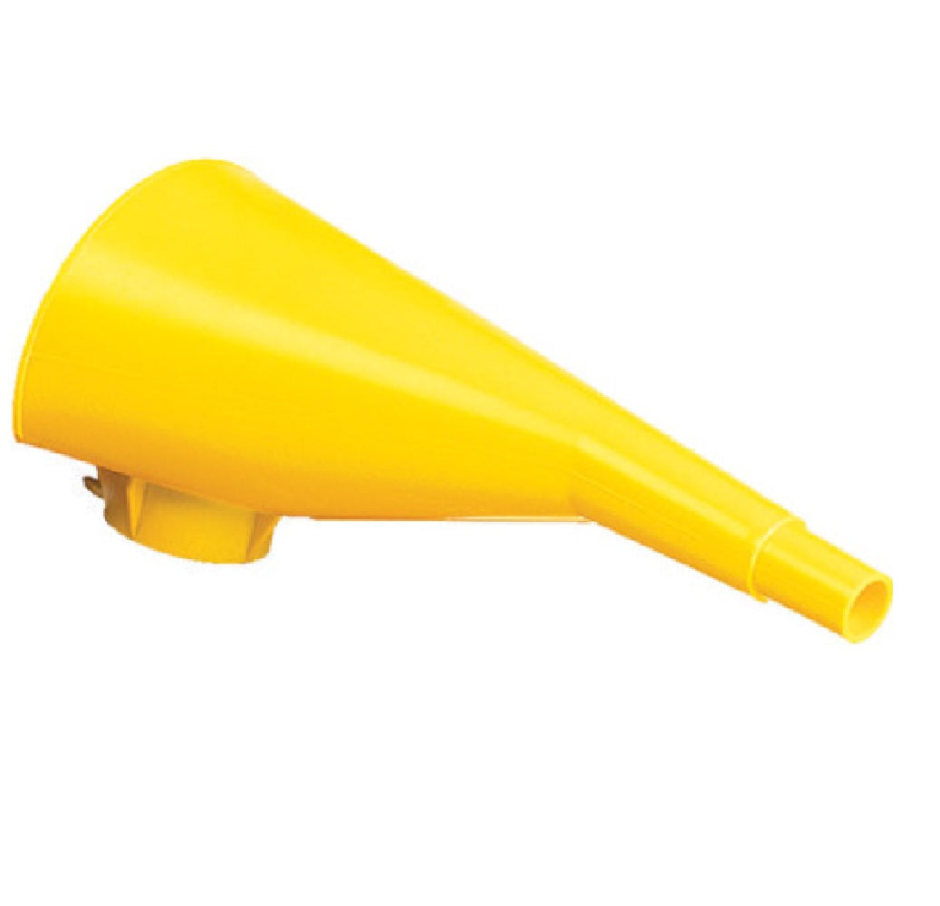 Eagle F15FUN Poly Funnel, 10 Inch, Yellow