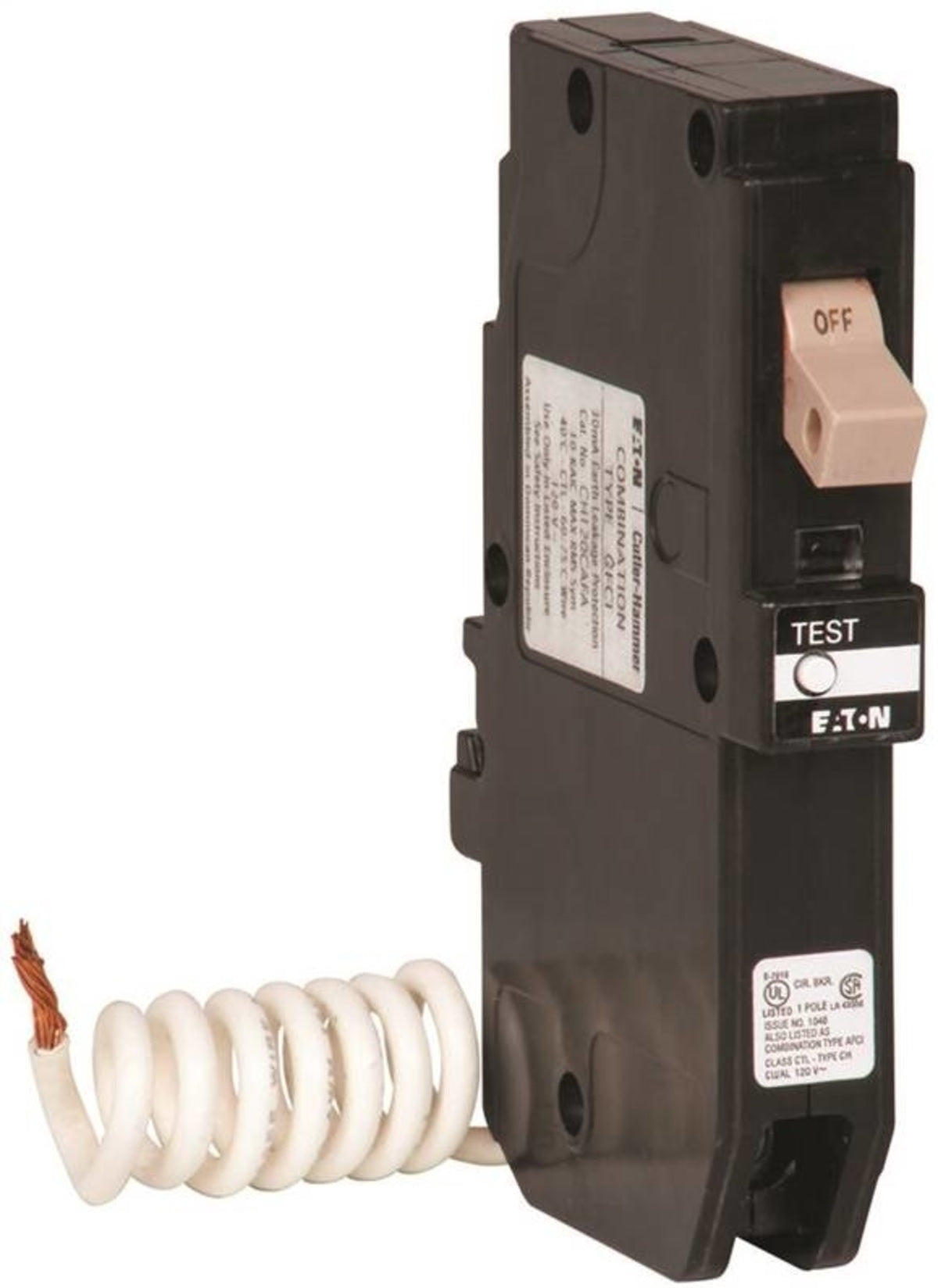 Eaton CHFN120GF/CHFGFT1 Cutler-Hammer Ground Fault Type CH Circuit Breaker