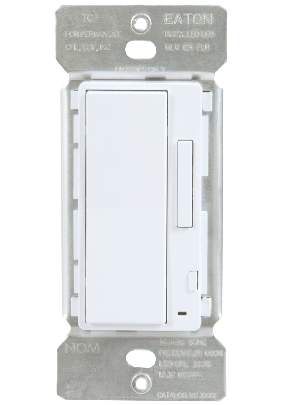 Eaton HIWAC1BLE40AWH Halo Home In-wall Accessory Dimmer, White