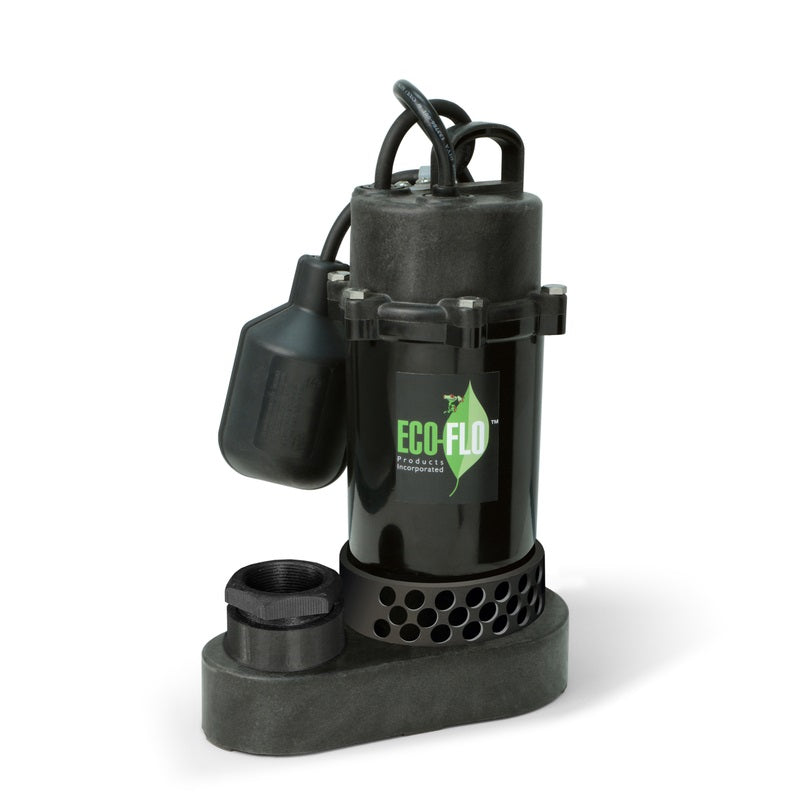 Eco-Flo SPP33W Sump Pump, 1/3 hp, 115 volts