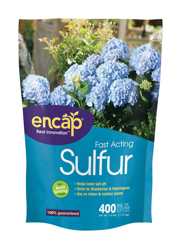 Encap 11607-6 Fast Acting Soil Acidifier, Sulfur, 2.5 Lb