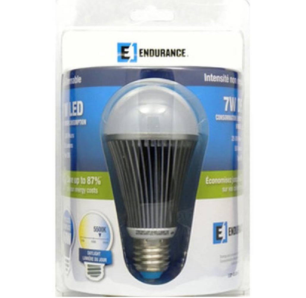 Endurance LGP-UL001-7-END A19 LED Bulb, 4 Watts