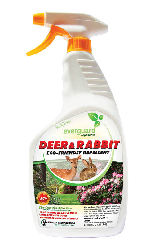 Everguard Repellents ADPR032 Deer & Rabbit Animal Repellent, 32 Oz