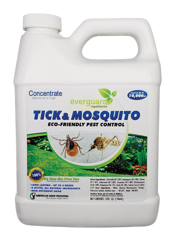 Everguard Repellents ADPTM32C Concentrate Tick & Mosquito Pest Control, 32 Oz