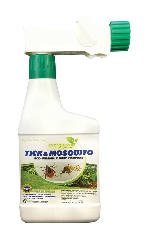 Everguard Repellents ADPTM16R Concentrate Tick & Mosquito Pest Control, 16 Oz