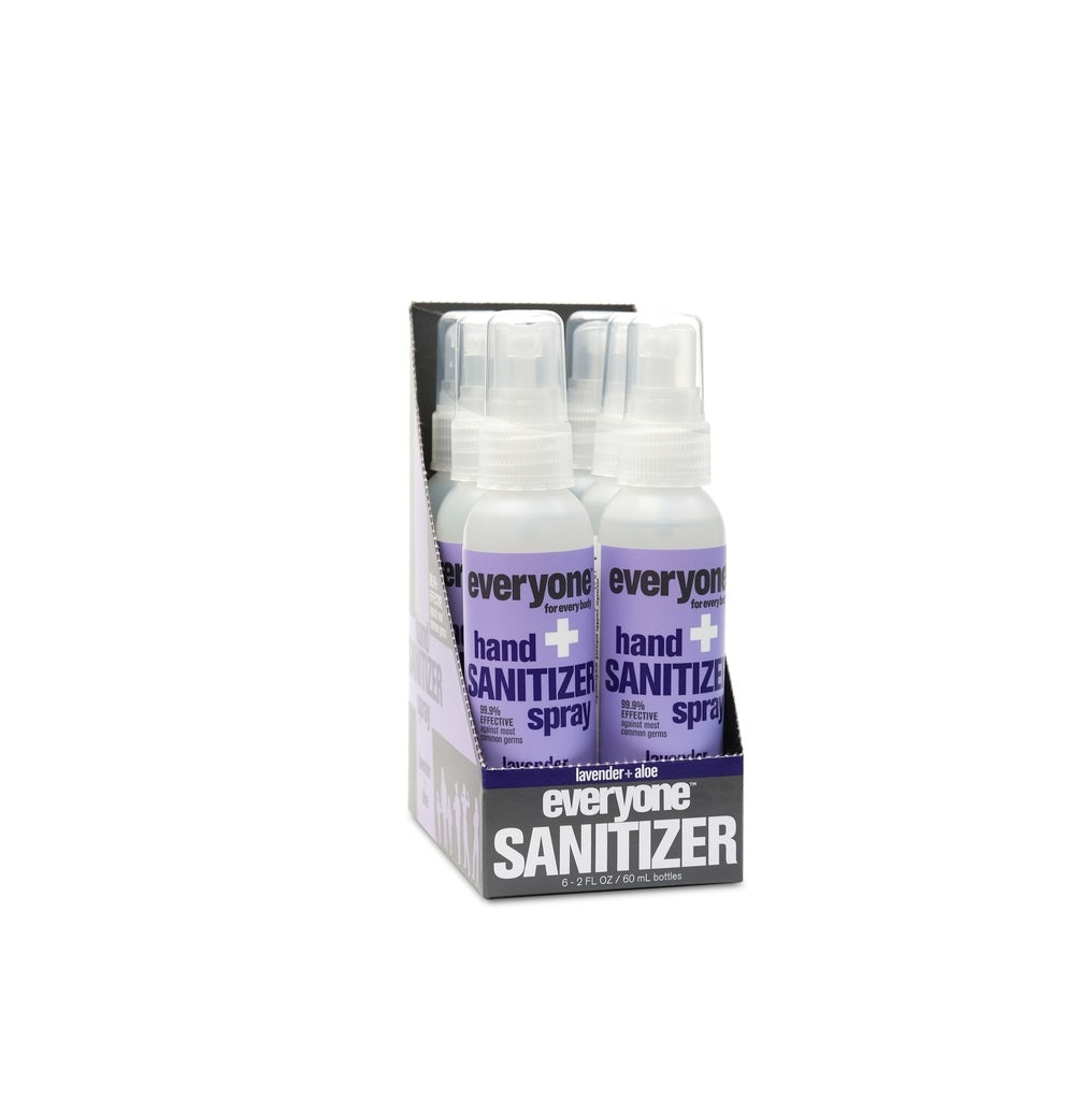 Everyone 223155 Liquid Hand Sanitizer, Lavender & Aloe, 2 Oz