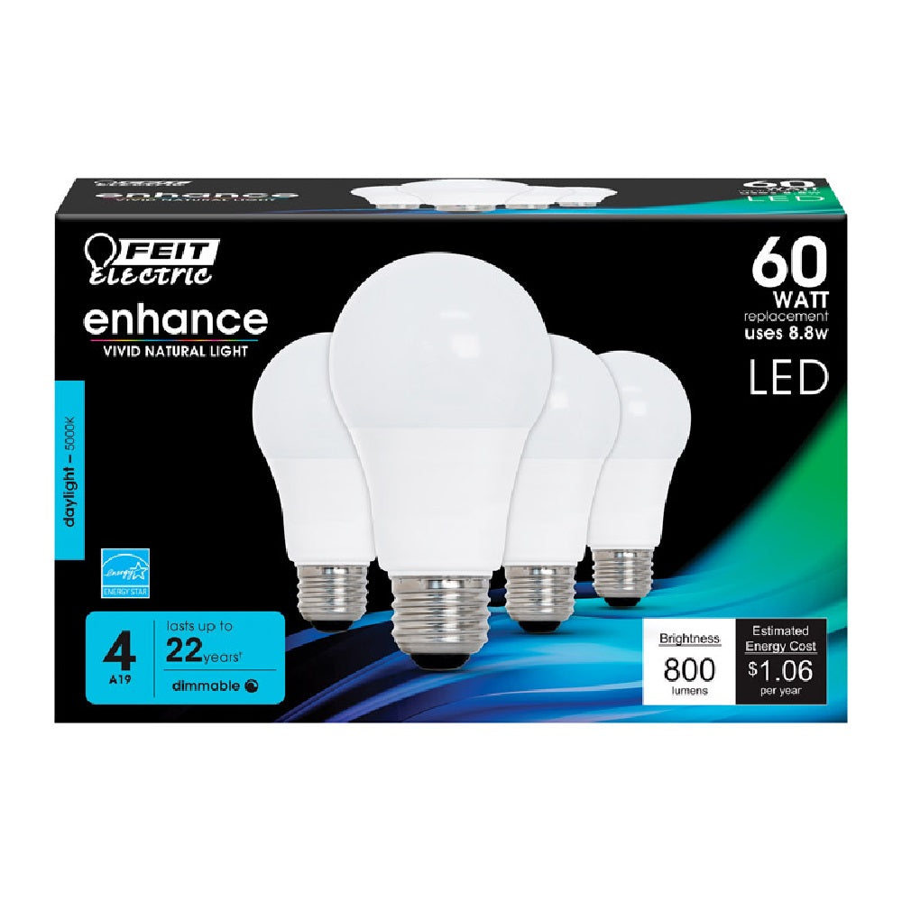 FEIT Electric OM60DM/950CA/4 A19 E26 LED Bulb, Frosted