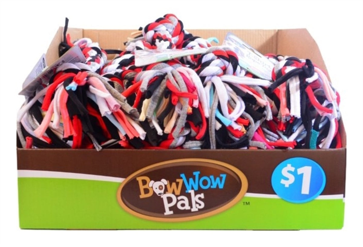 Bow Wow Pals 7544 T-Shirt Rope Toy, Cotton