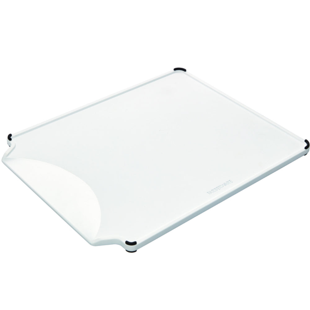 Farberware 5244321 Cutting Board, White, 14in X 11 in