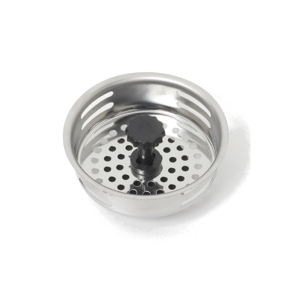 Farberware 5215798 Stainless Steel Kitchen Sink Strainer, Chrome