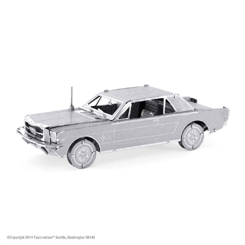 Fascinations MMS056 Metal Earth 1965 Ford Mustang 3D Model Kit, Metal