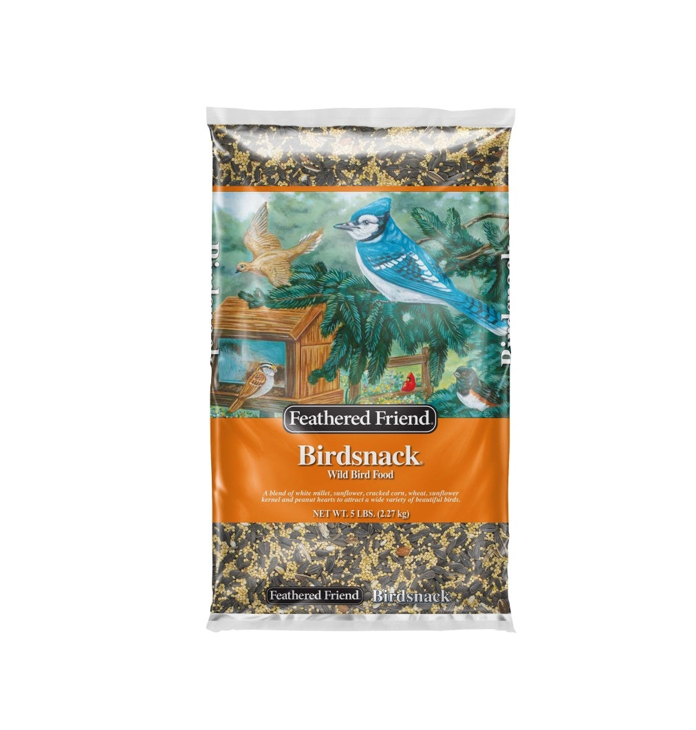 Feathered Friend 14390 Birdsnack Series Wild Bird Food, 5 Lb