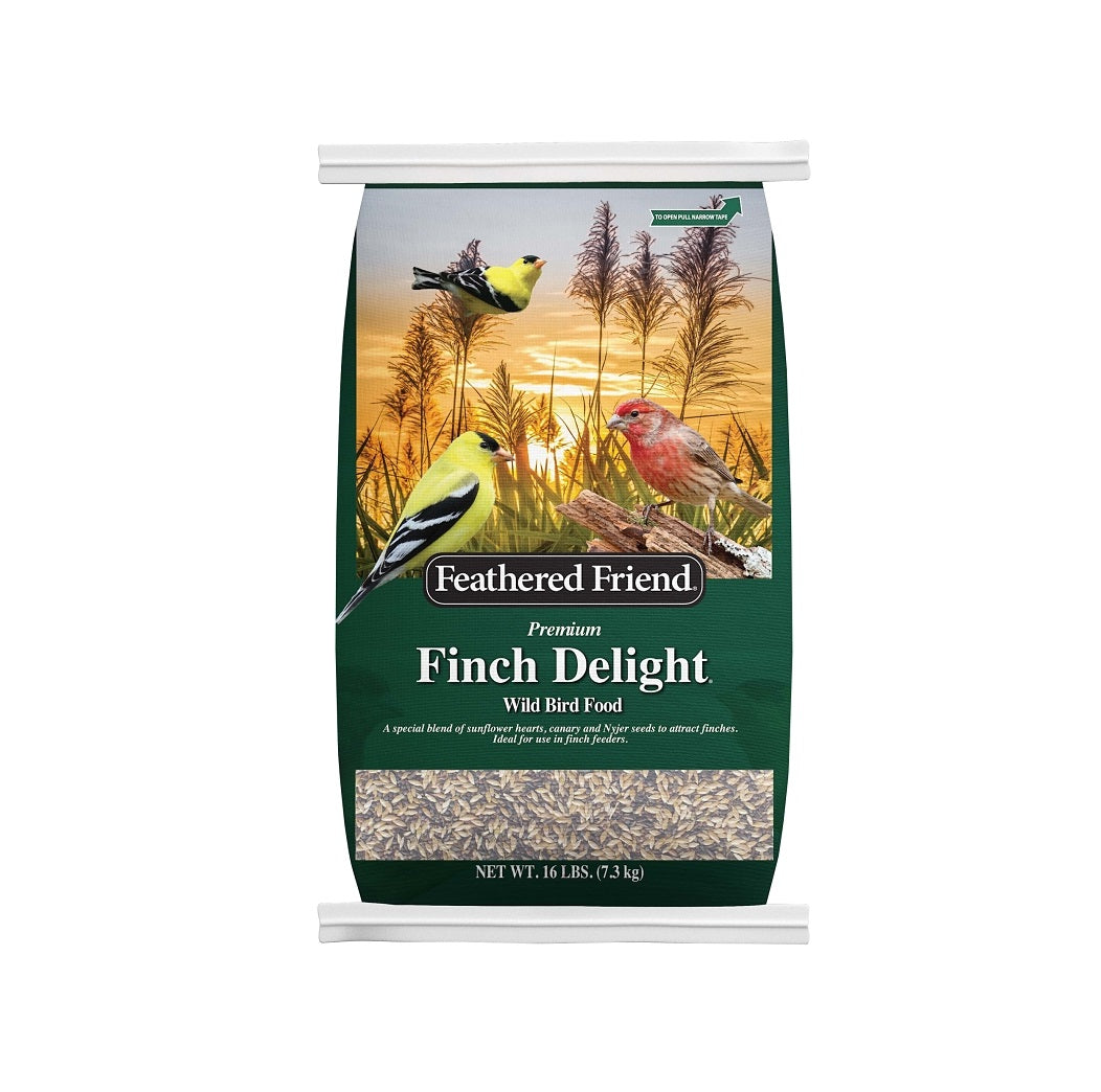 Feathered Friend 14412 Finch Delight Series Wild Bird Food, 16 Lb