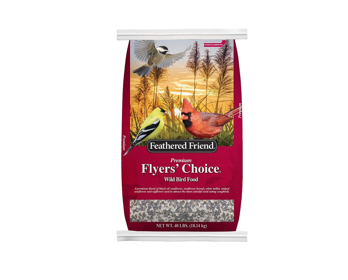 Feathered Friend 14407 Flyers' Choice Series Wild Bird Food, 40 lb