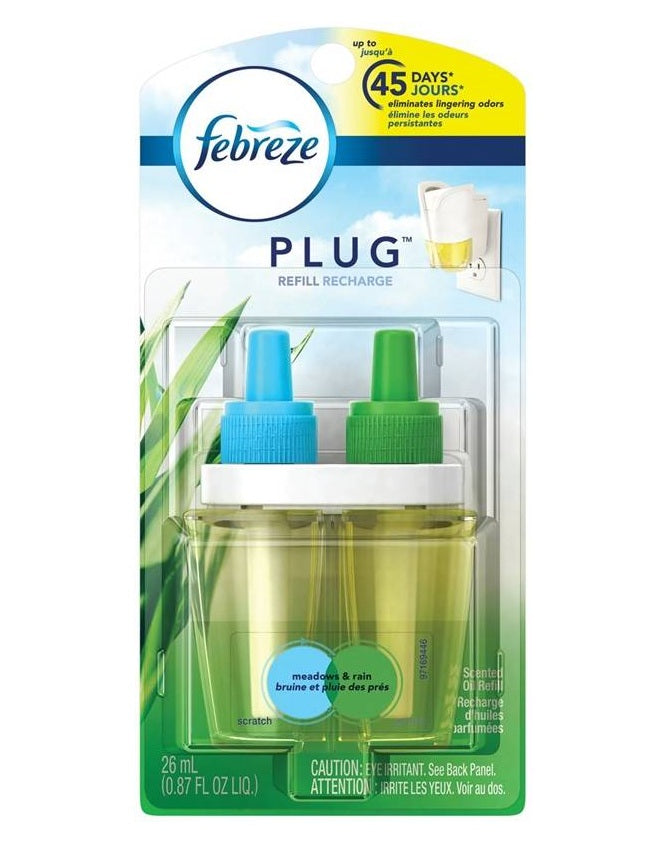 Febreze 74902 Dual Scented Air Freshener Oil Refill, 0.87 Oz