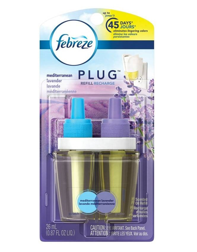 Febreze 74909 Dual Scented Air Freshener Oil Refill, 0.87 Oz