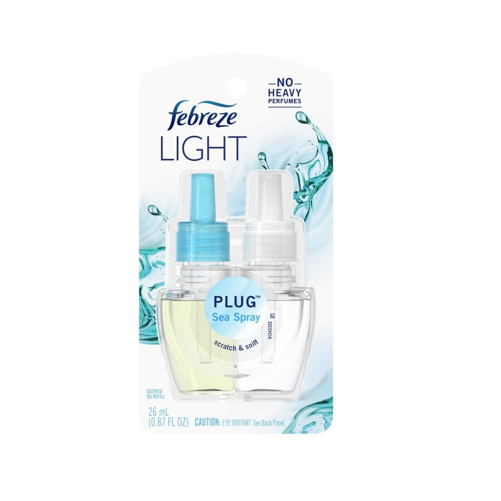 Febreze 66154 LIGHT PLUG Air Freshener Refill, 0.87 Ounce