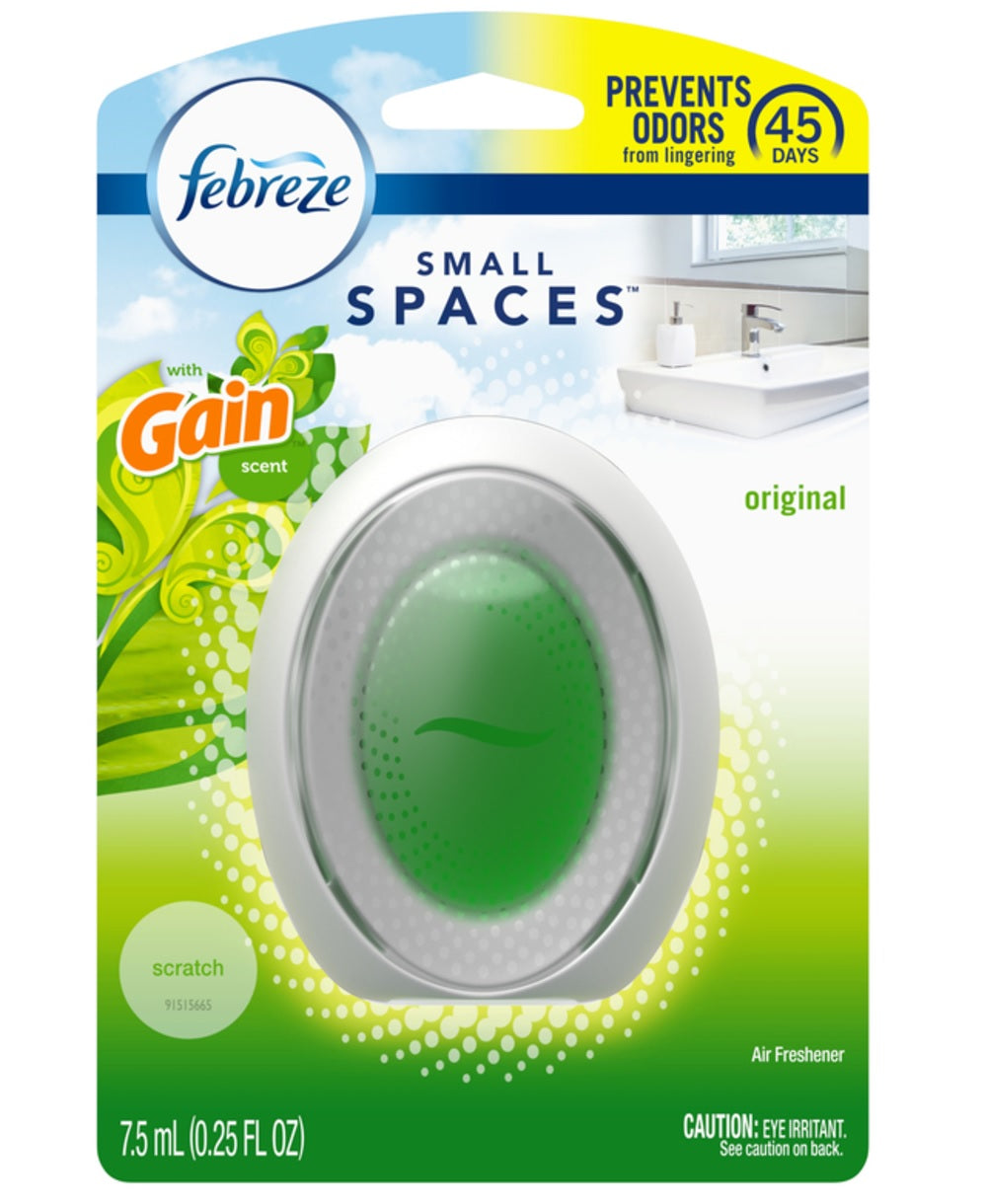 Febreze 93331 Small Spaces Air Freshener, 0.25 Oz
