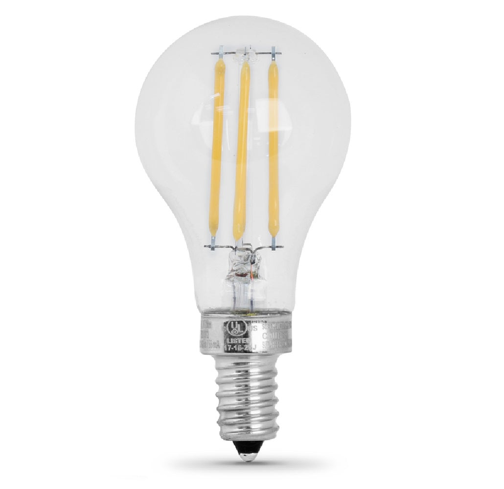Feit Electric BPA1575C827FIL2 A15 E12 Filament LED Bulb, Soft White