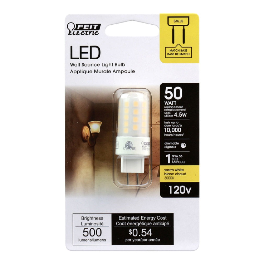 Feit Electric BP50JCD/830/LED Specialty LED Bulb, Warm White