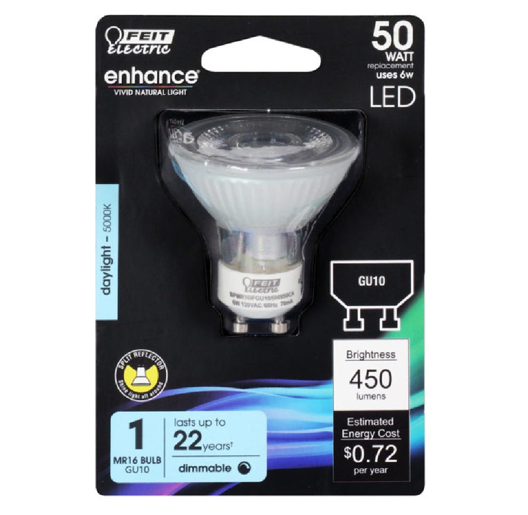 Feit Electric BPMR16FG1095CA Enhance Dimmable LED Bulb, 6 W