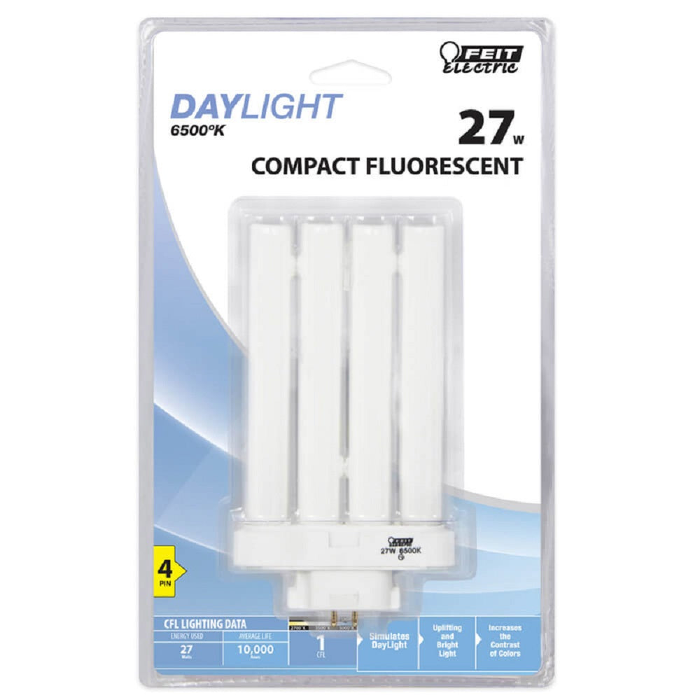 Feit Electric BPPL27F/65K Linear Fluorescent Bulb, Watt 27