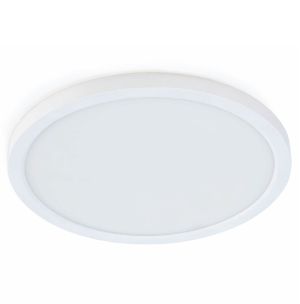 Feit Electric 74202/CA Round Flat Panel Retrofit Downlight Kit, White, 6.5 W