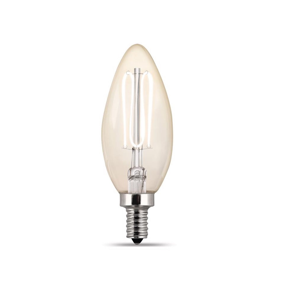 Feit Electric CTC40927CATFIL2 Filament LED Light Bulb, 3.3 Watts