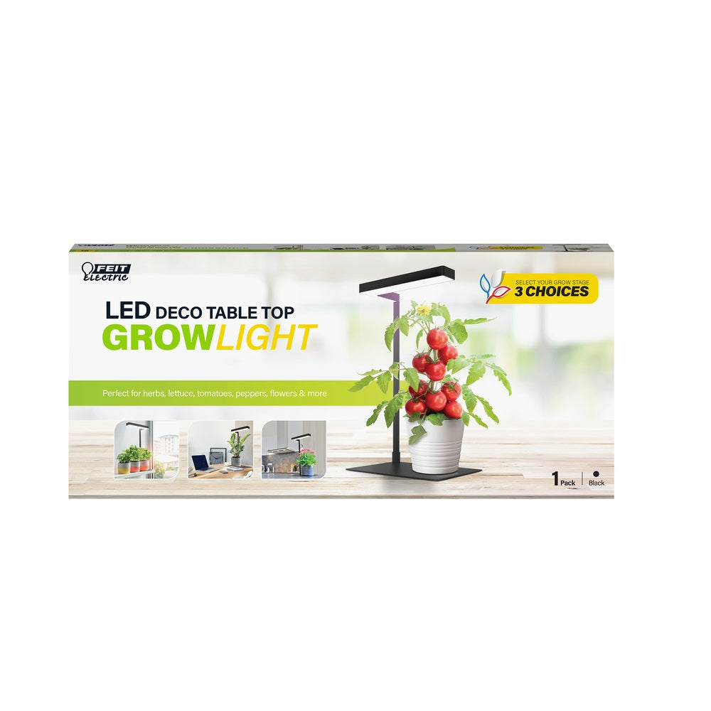 Feit Electric GLP17TABLE14LED Grow Light Stand, 14 Watts