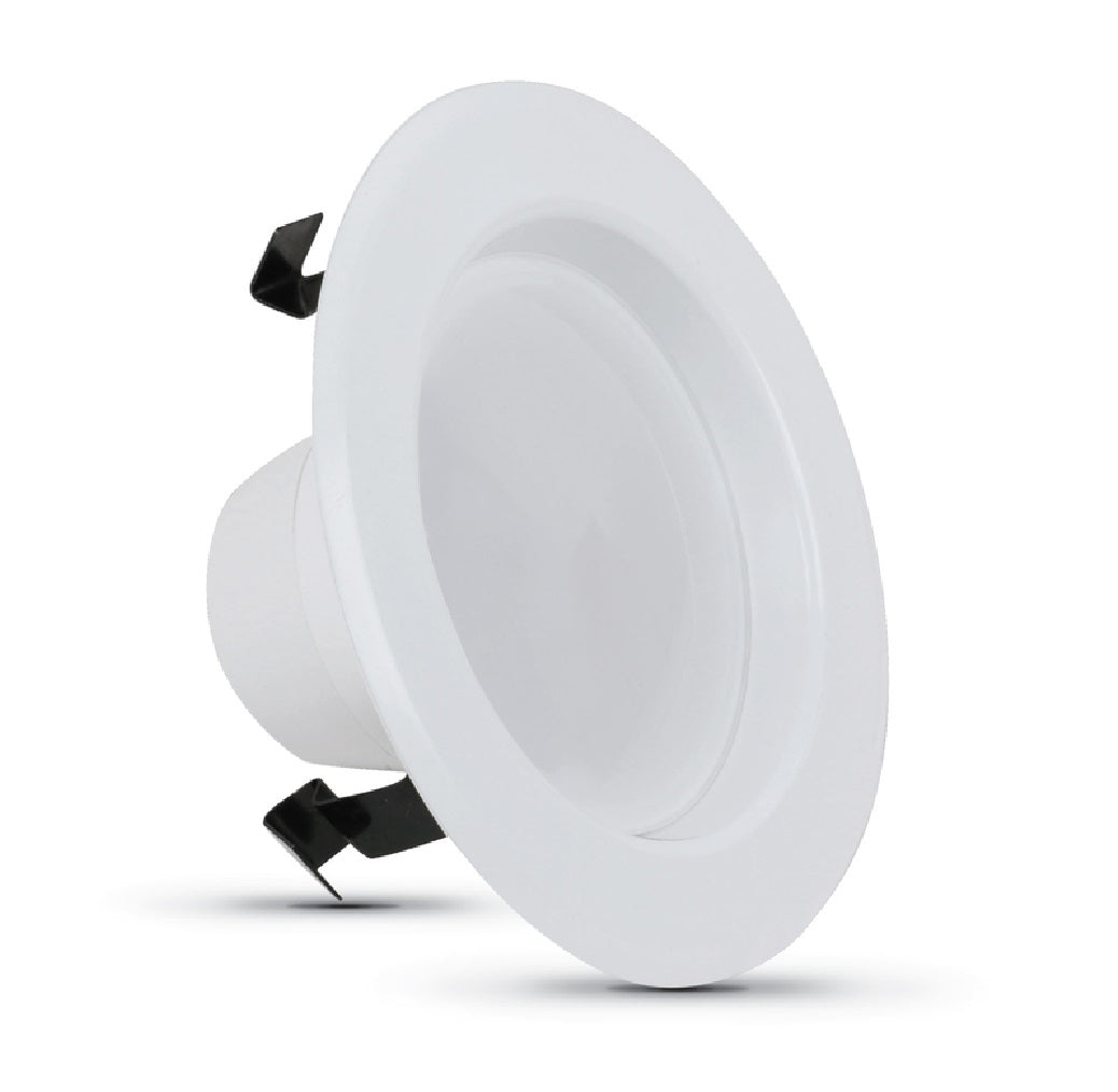 Feit Electric LEDR4/4WYCA Recessed Can LED Retrofit Kit, White, 7.2 W
