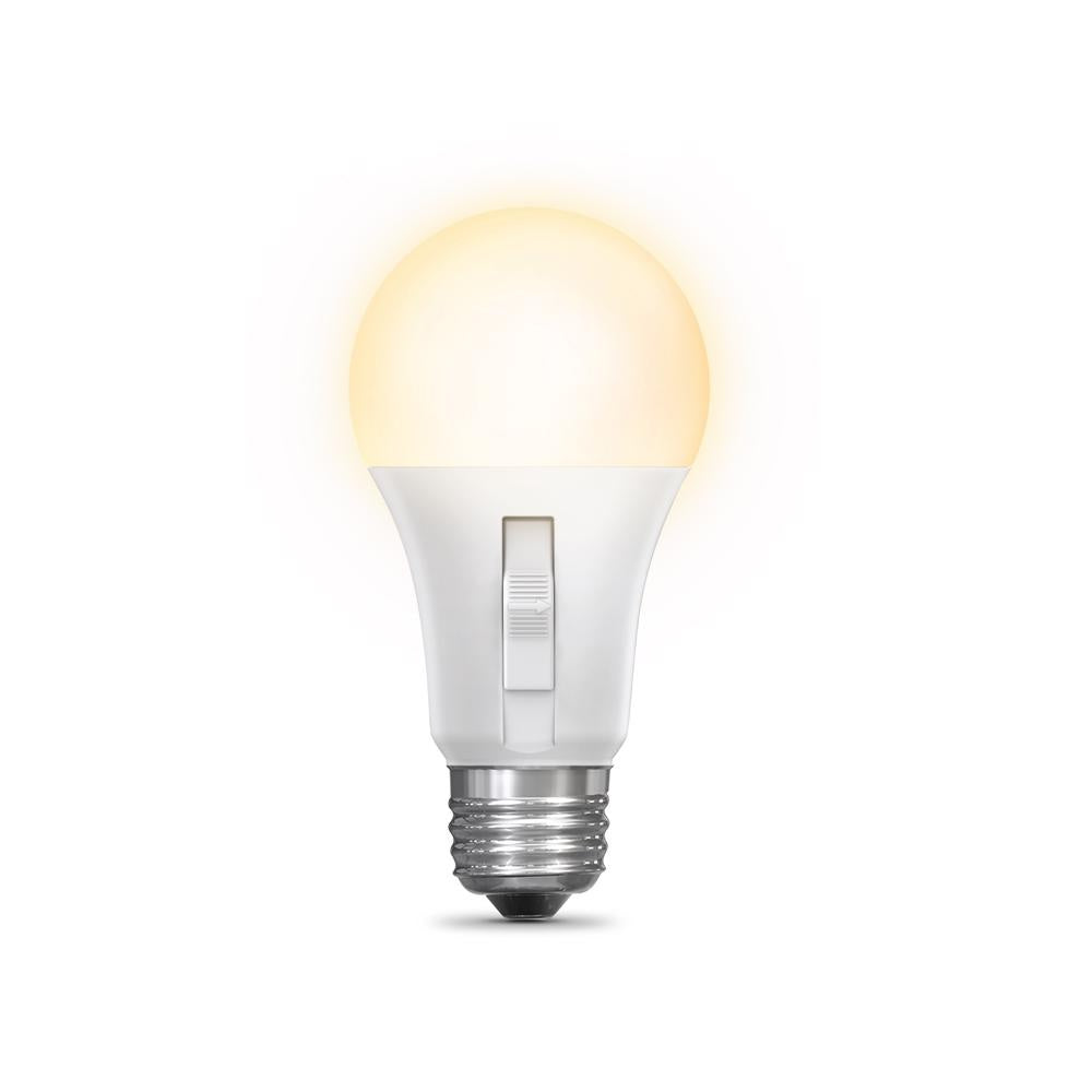 Feit Electric OM603CCTCADDLDI A19 LED Dusk to Dawn Bulb, 8.8 Watts