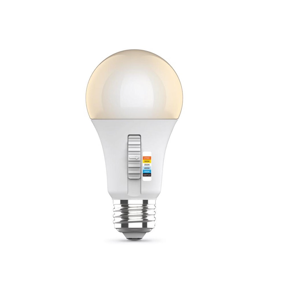 Feit Electric OM60DM/6WYCA/2 A19 LED Light Bulb, 8.8 Watts, 120 Volt