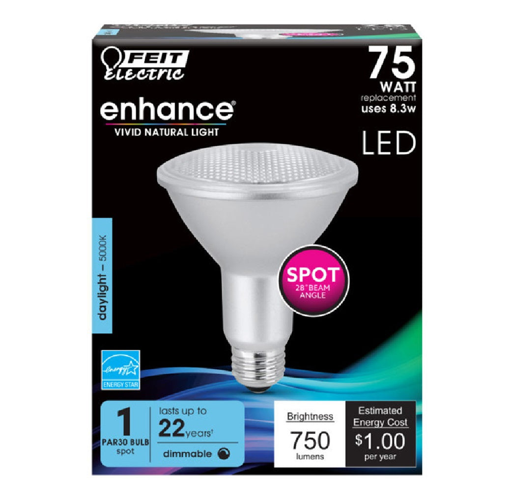 Feit Electric PAR30LDMSP950CA Enhance Dimmable LED Bulb, 8.3 W