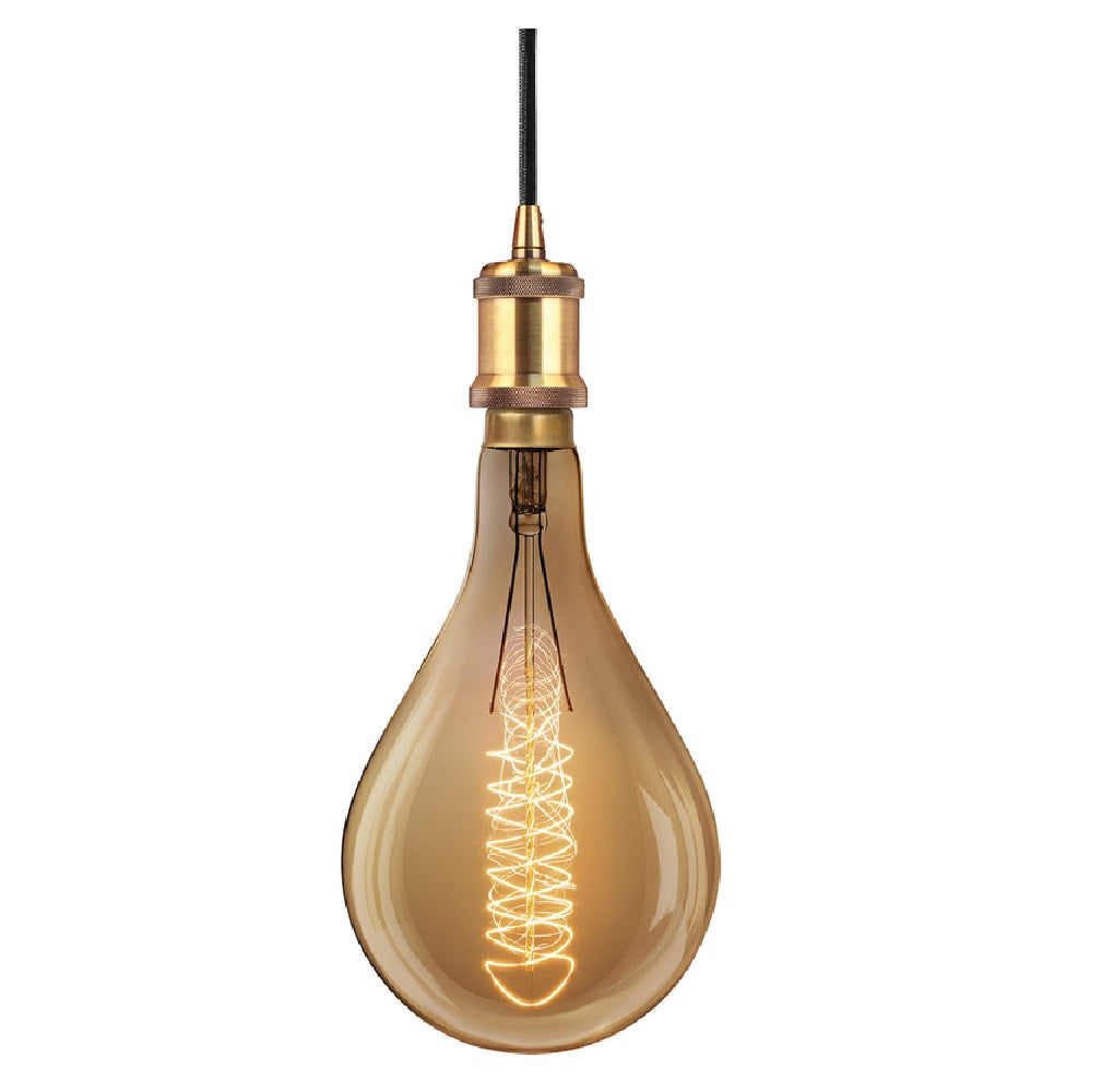 Feit Electric PN/BB/BZ/PS52 Vintage Incandescent Bulb & Pendant, 60 W
